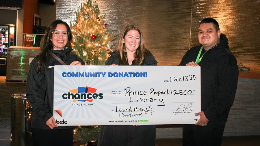 Donation to the Prince Rupert Library