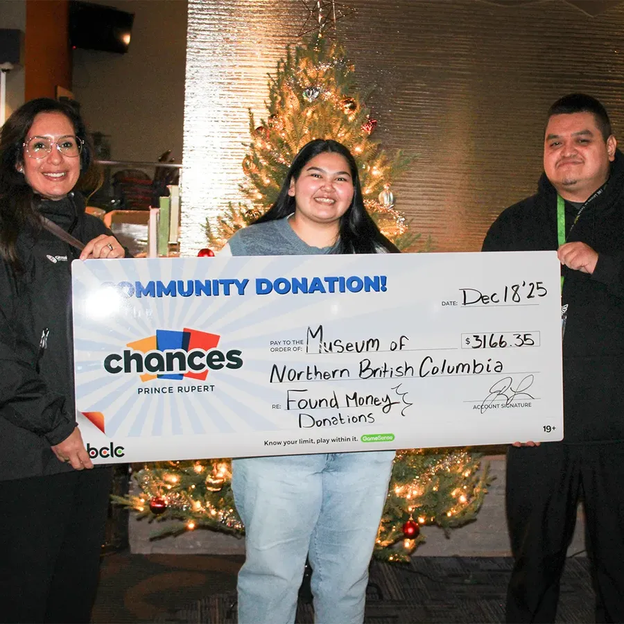 Donation to the Museum of Northern British Columbia