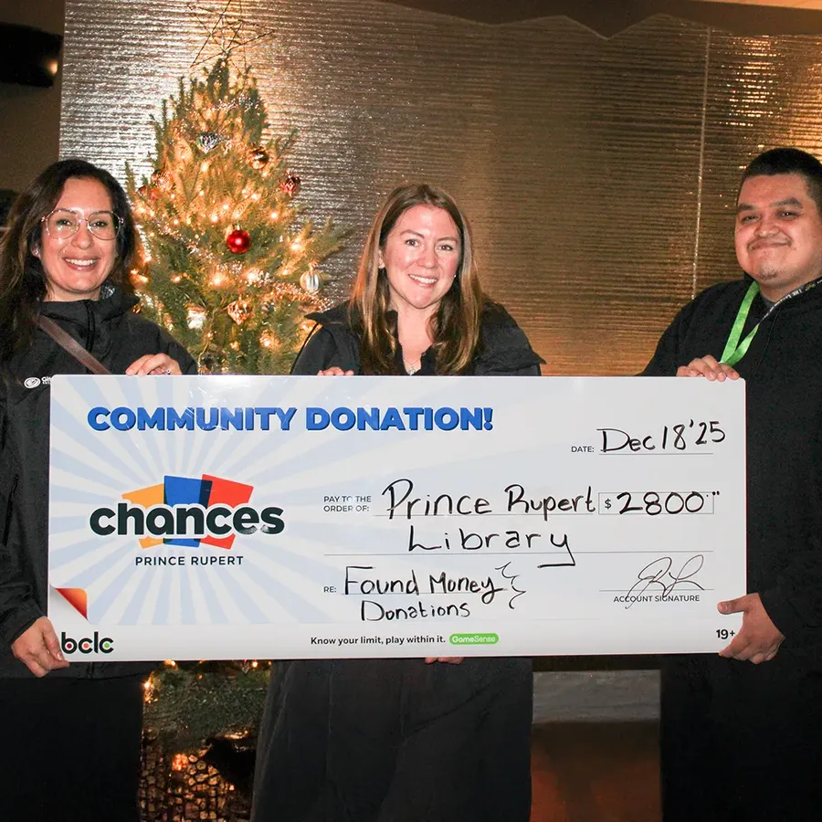 Donation to the Prince Rupert Library